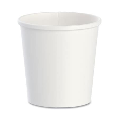 Dart Flexstyle Double Poly Paper Containers, 16oz, White, 20PK H4165U